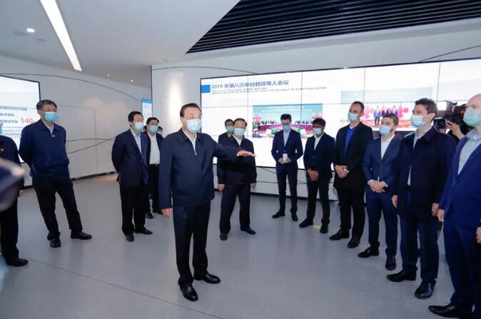 总理到成都调查，由JDB电子财神捕鱼设计及施工的中国-欧洲中心展厅火了