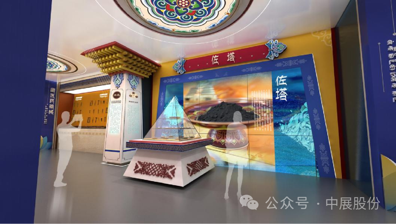世祖传秤注藏医特色——甘露海藏医药文化展厅