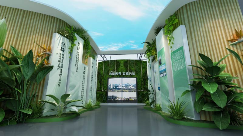 JDB电子财神捕鱼股份筑造全国首个亲生态生态文化教育馆-展厅设计新方向