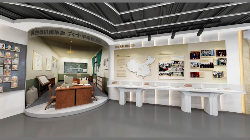 匠心筑展迎收官！西南交大土木工程设计有限公司文化展厅硬装落成