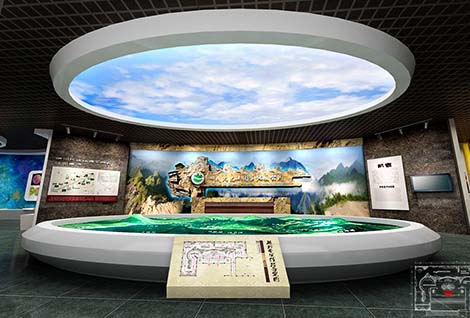 国度地质公园百里峡博物馆