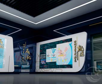 展馆设计成效图，内附展馆案例成效图PDF