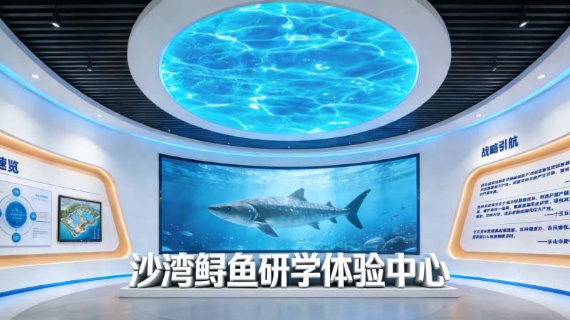 乐山沙湾打造鲟鱼研学履历中心